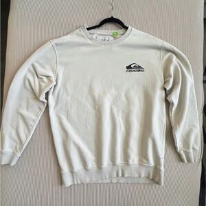 Quiksilver Men's Cream Crewneck